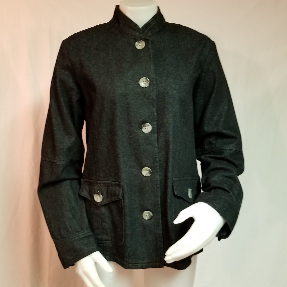Denim & Co Black Jacket